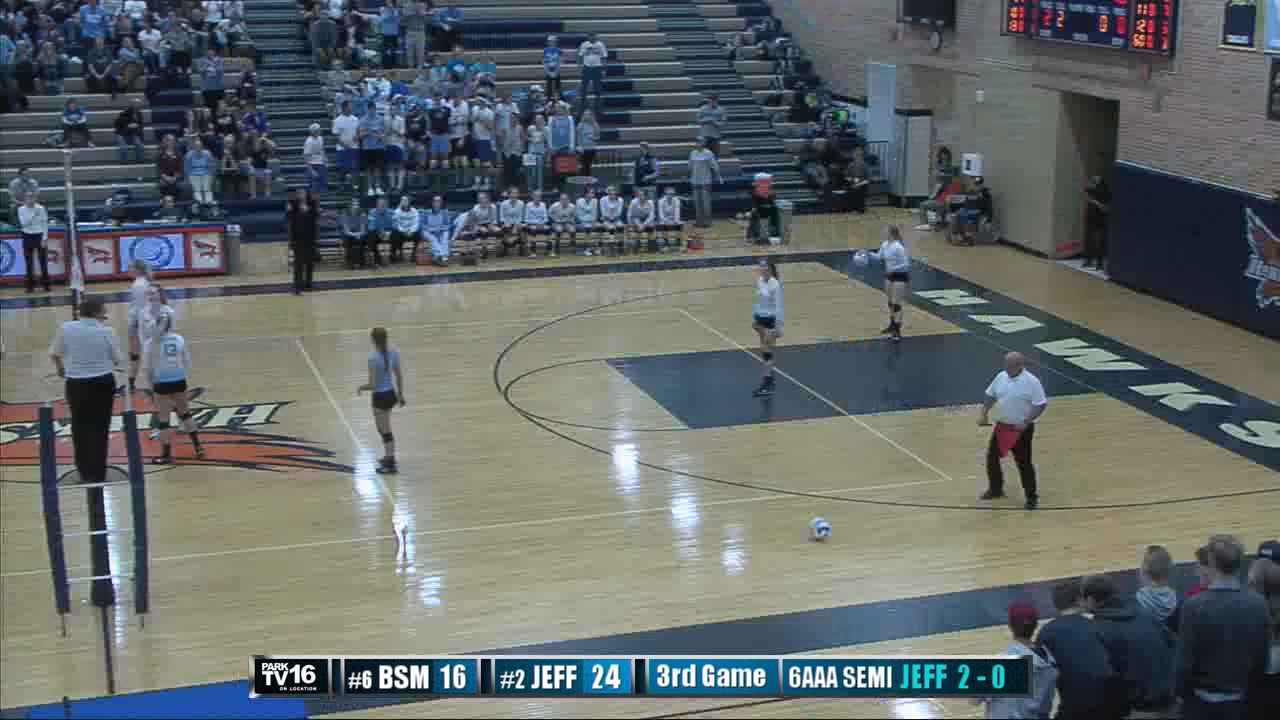 Section 6AAA Volleyball Semifinals: Benilde-St. Margaret's vs. Jefferson