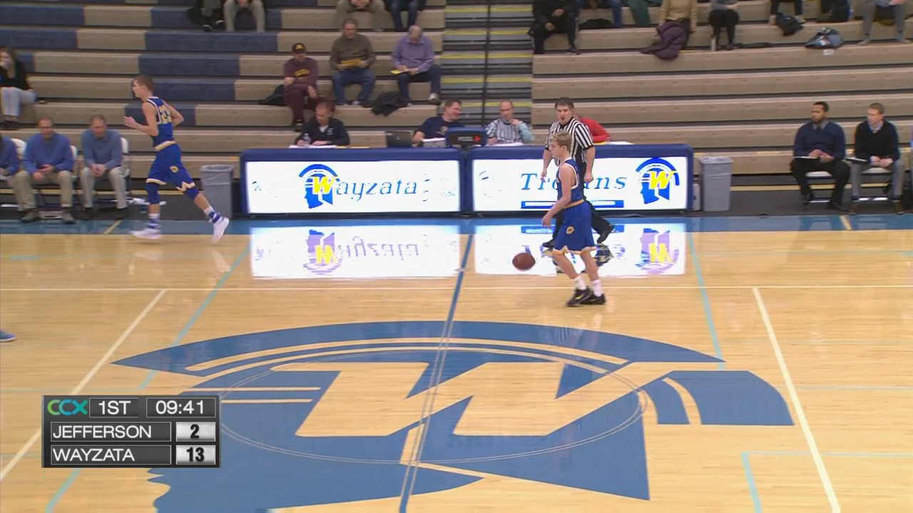 Boys' Basketball:  Jefferson at Wayzata (CCX Production)