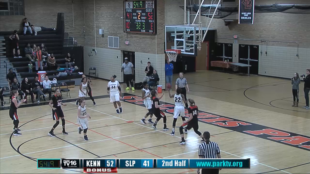 Girls' Basketball: Kennedy at St. Louis Park (Park TV Production)