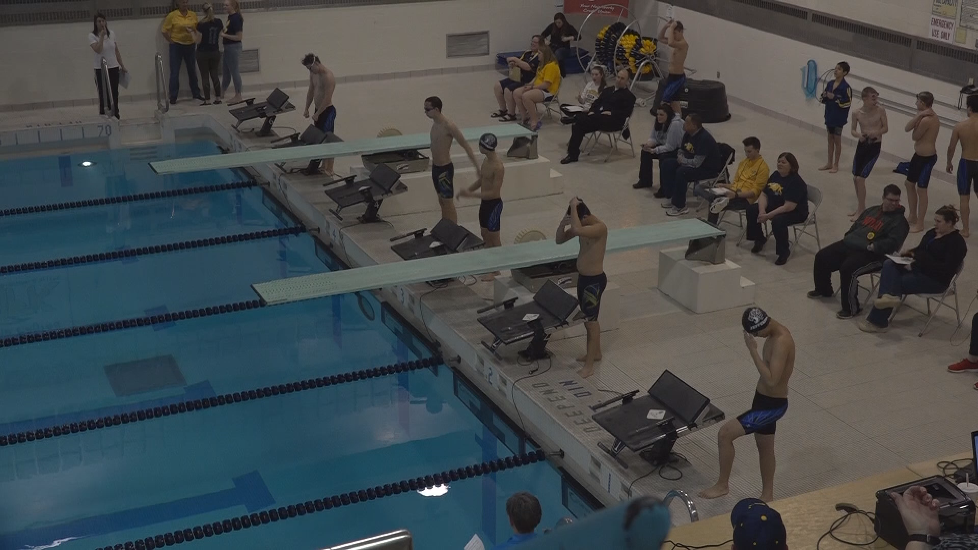 Boys' Swimming: Jefferson at Kennedy