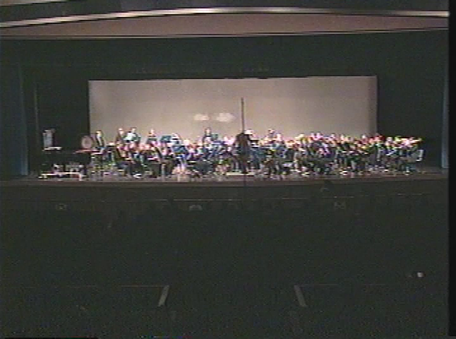 Jefferson Concert Band with Medalist Band, Spring 2001