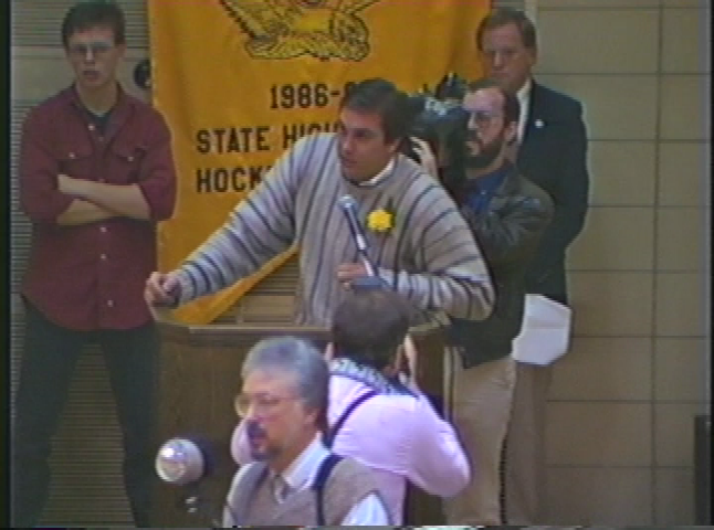 1987 JFK Gym Rededication with Kent Hrbek