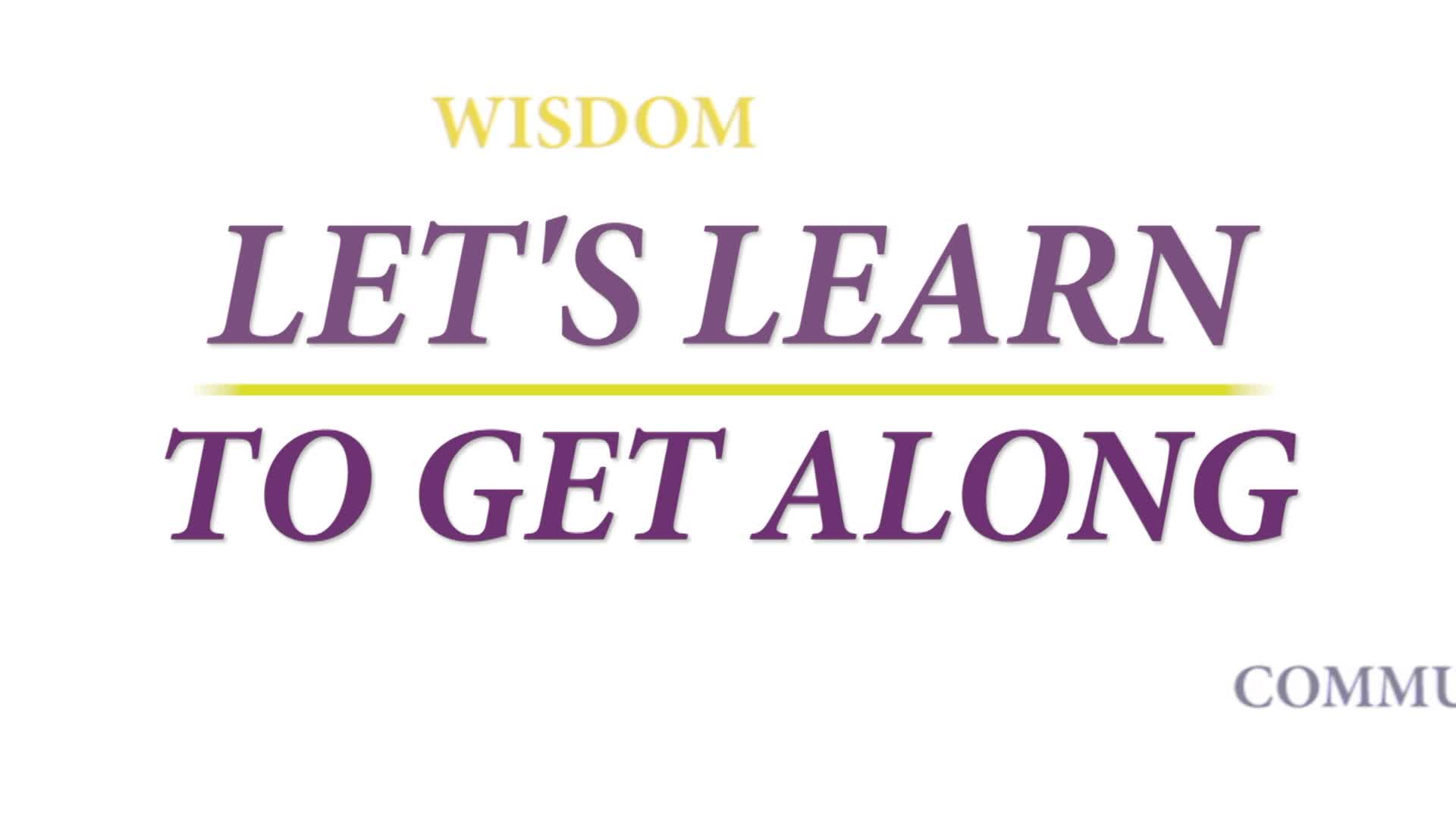 Let's Learn to Get Along:Ardell Hudson