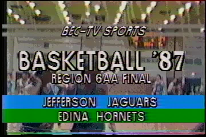Boys' Basketball Section Championship 1987: Jefferson vs. Edina