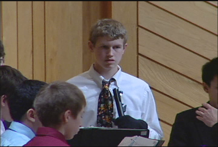 Nativity of Mary Gr. 6-8 Christmas Program