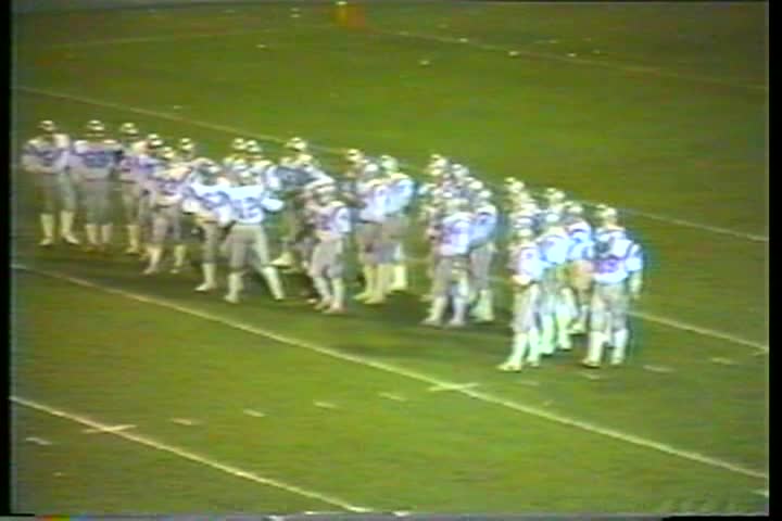  Football '83-84  State 1/4 Final - Jefferson vs. Edison at Parade Stadium (Apx. last 6 min. missing)