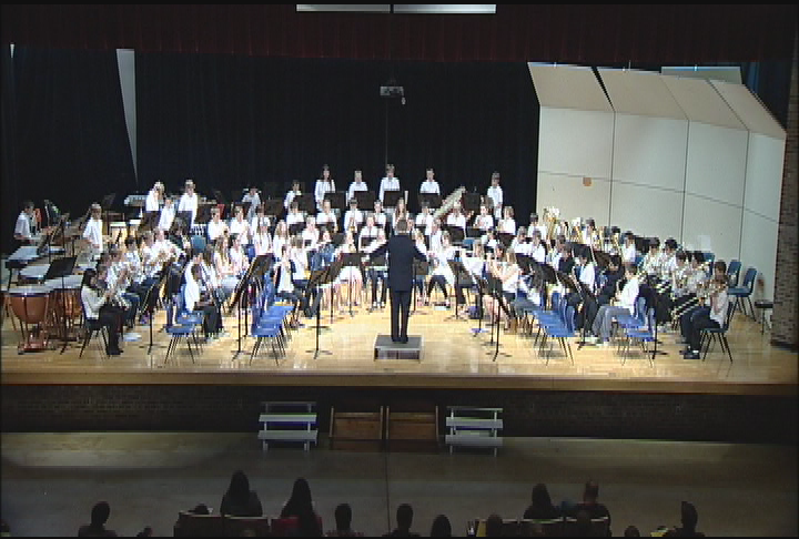 Olson Middle Spring Band Concert Grades 6 & 7 "A" Day