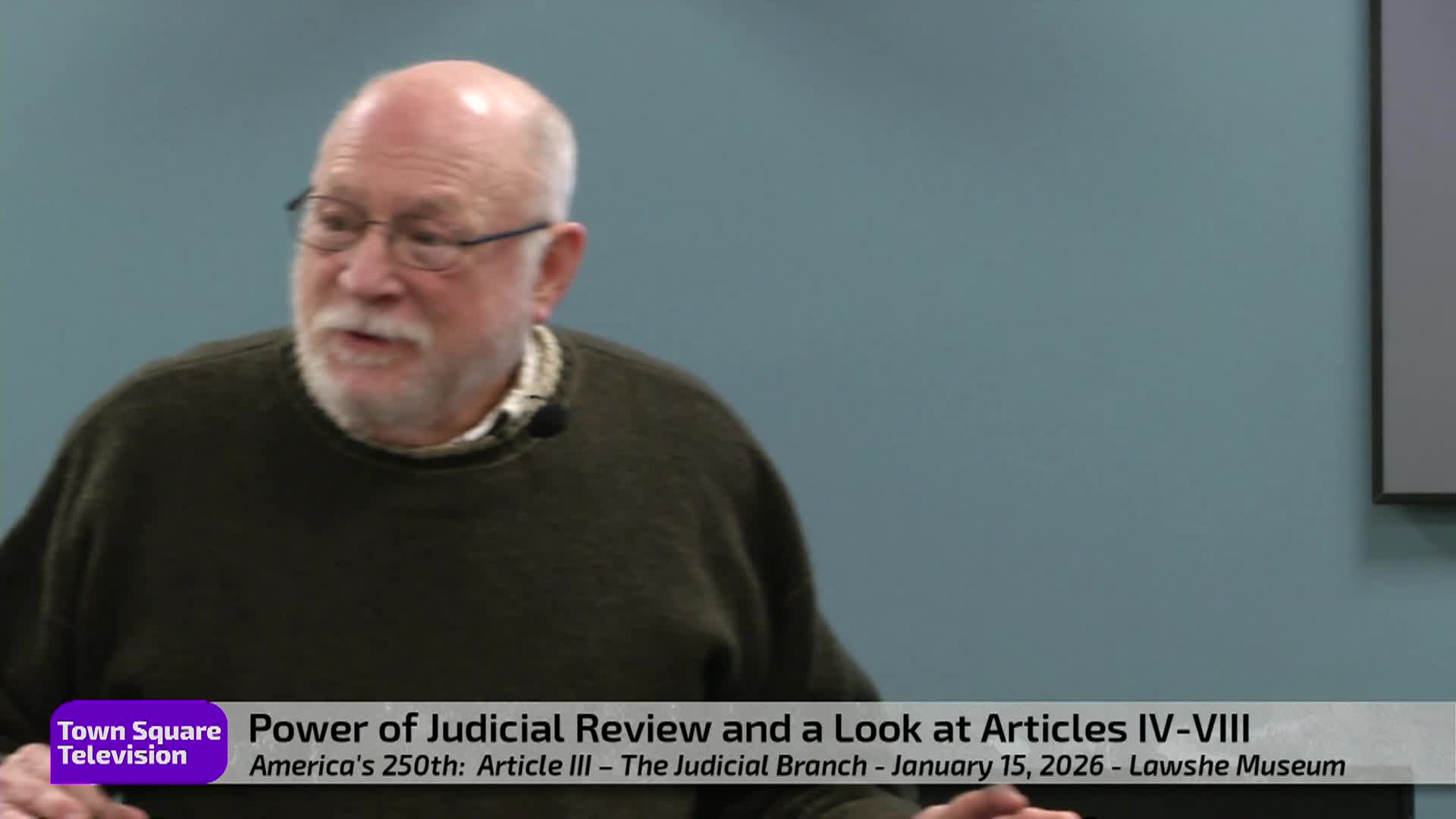 Town Square Television - Americas 250th - 2026-01-15