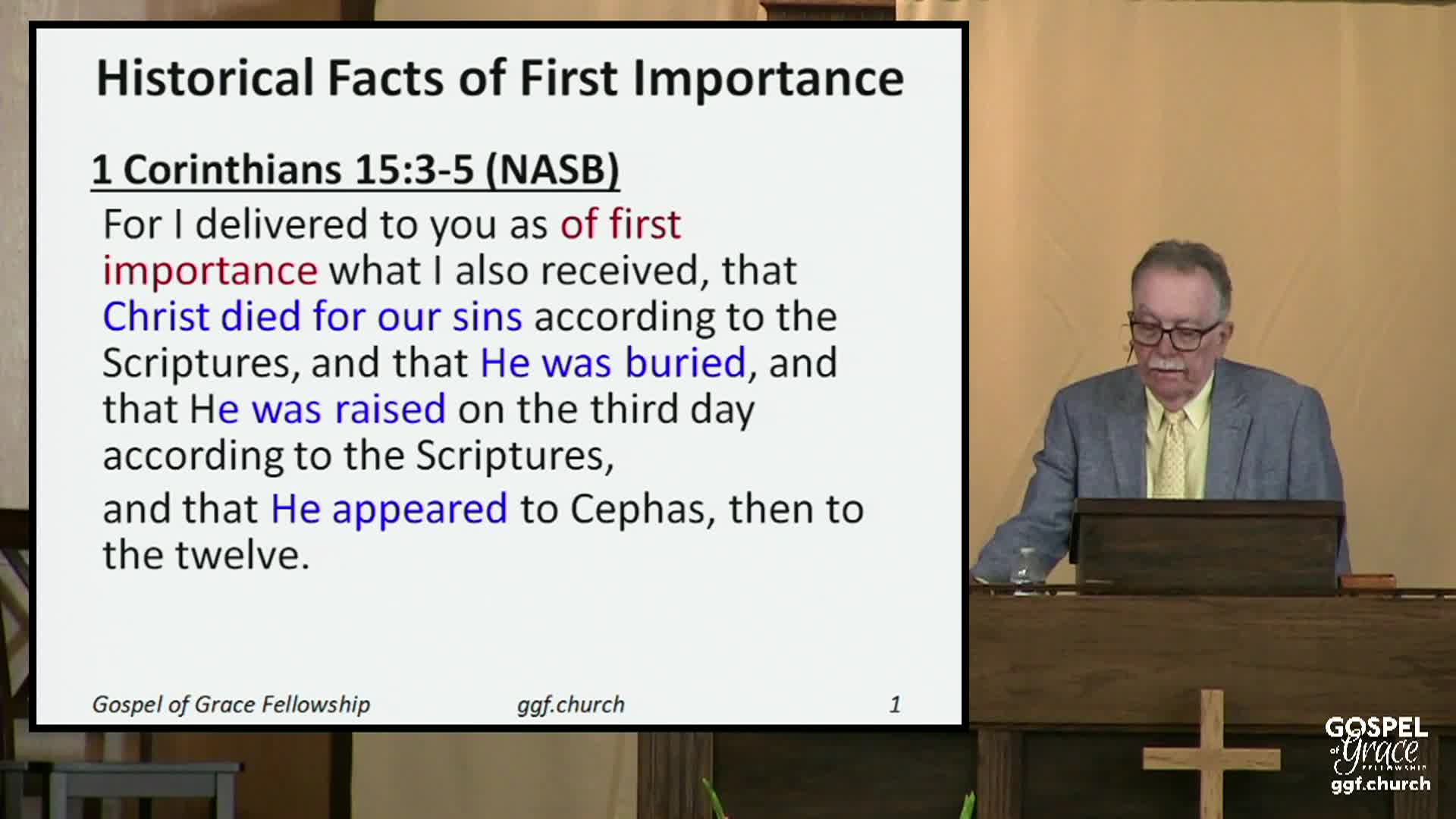 Gospel of Grace Fellowship Church 09/14/2025