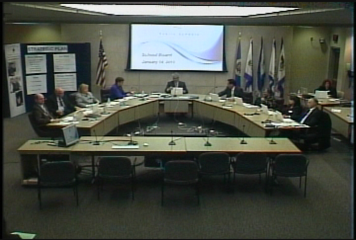 School Board Meeting: Jan. 14