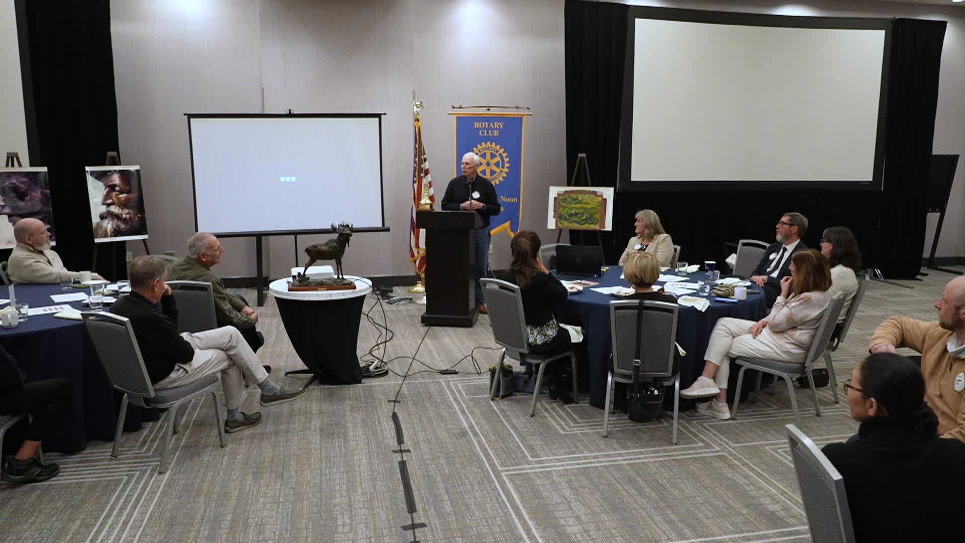 Bloomington Noon Rotary - How to Make a Bronze Sculpture