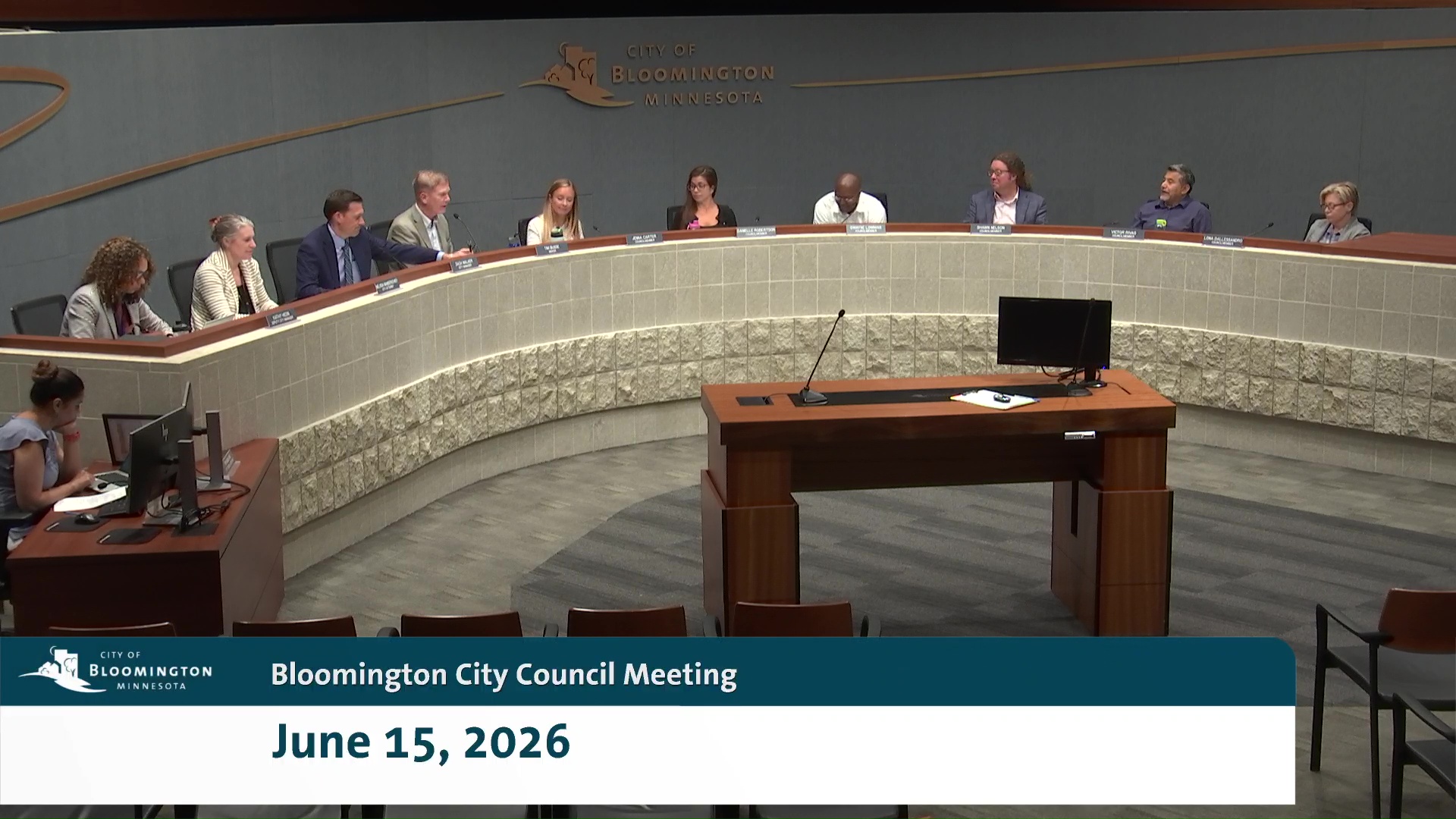 City Council Meeting: June 15, 2026