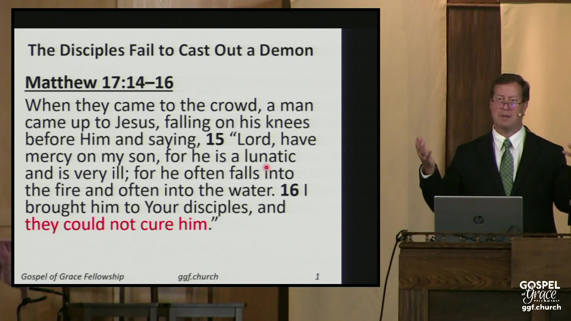 Gospel of Grace Fellowship Church 10/05/2025