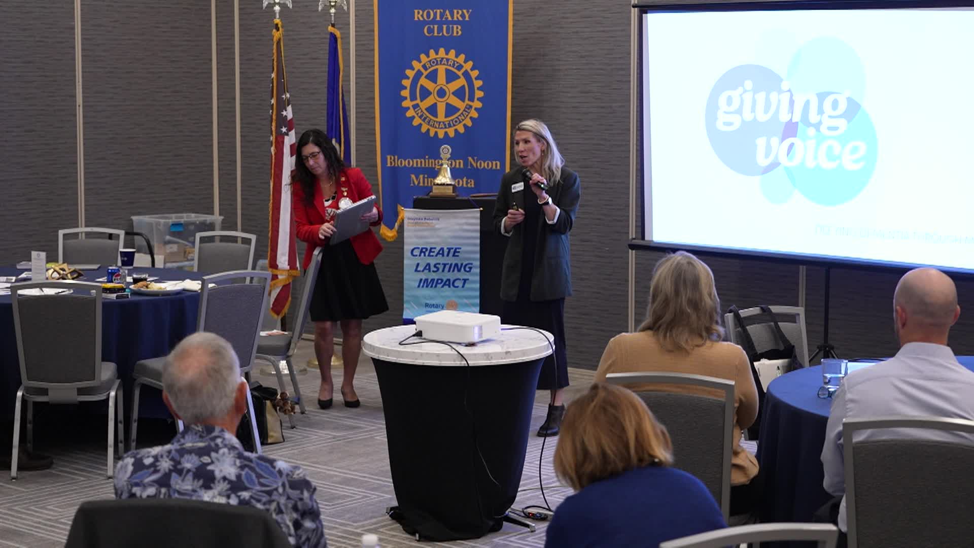 Bloomington Noon Rotary - Giving Voice Initiative