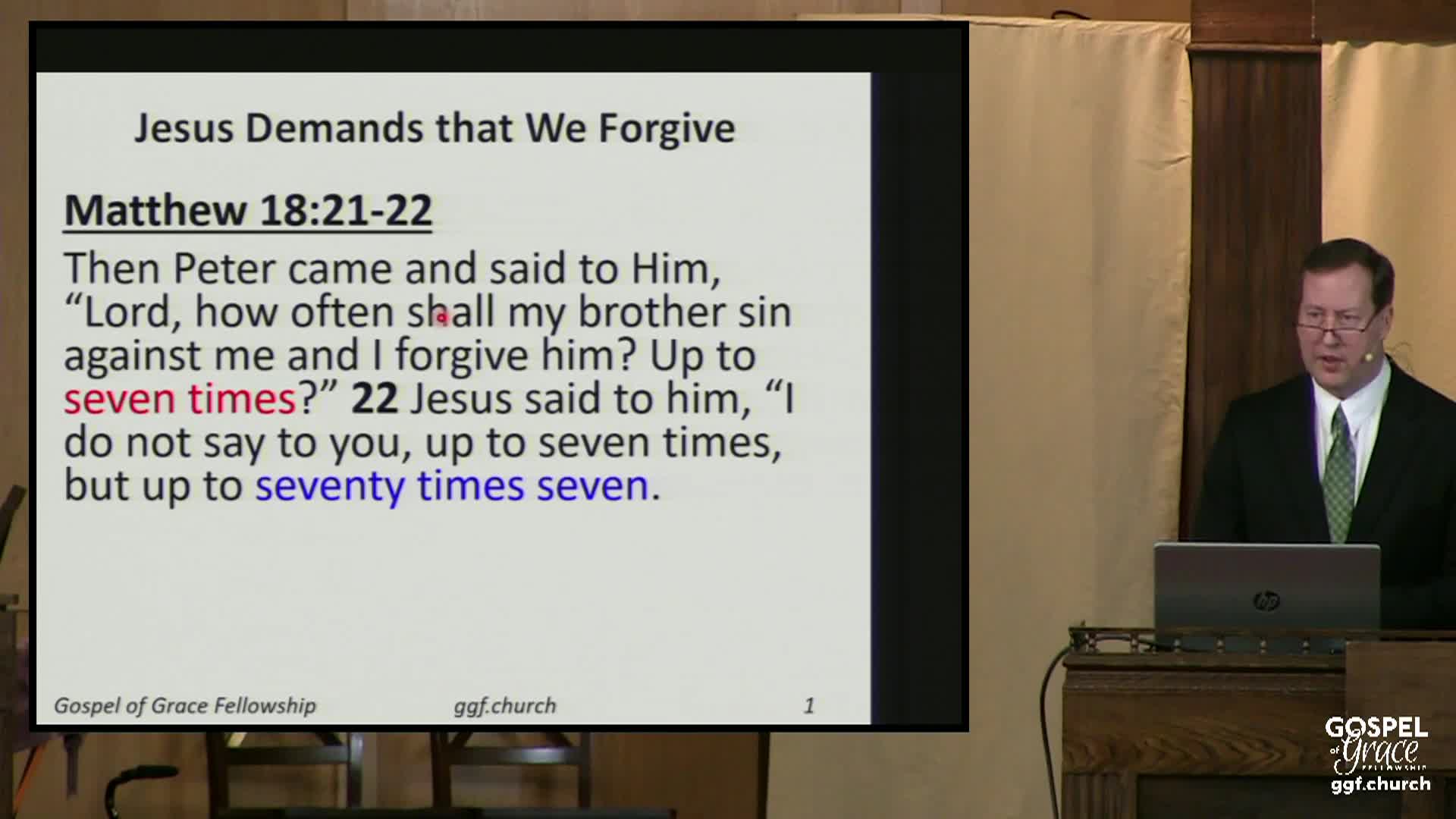 Gospel of Grace Fellowship Church 01/18/2026