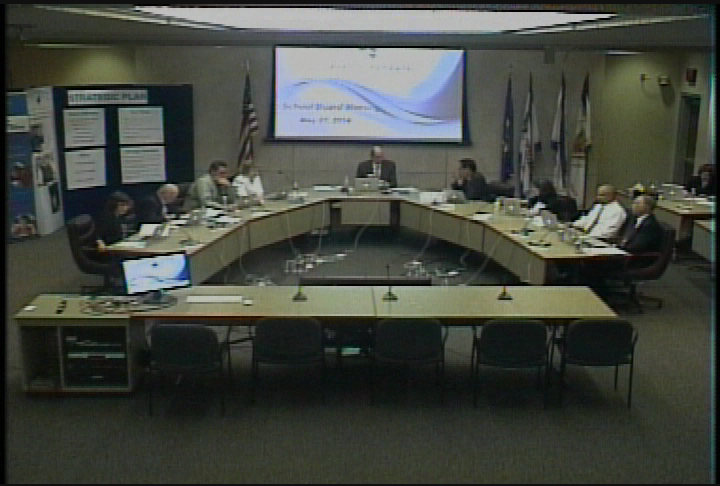 School Board Meeting & Study Session: May 27