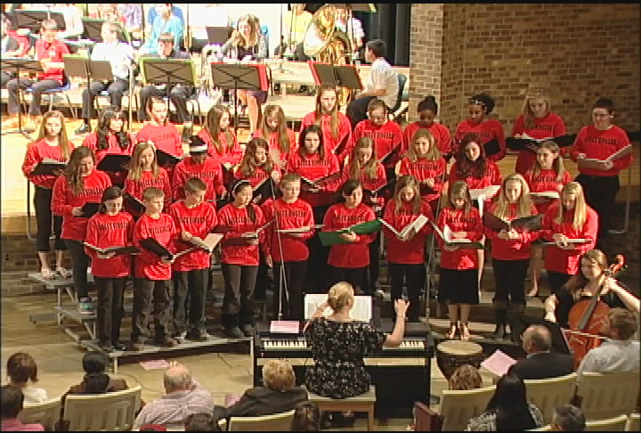 Olson Middle Honors Music Concert