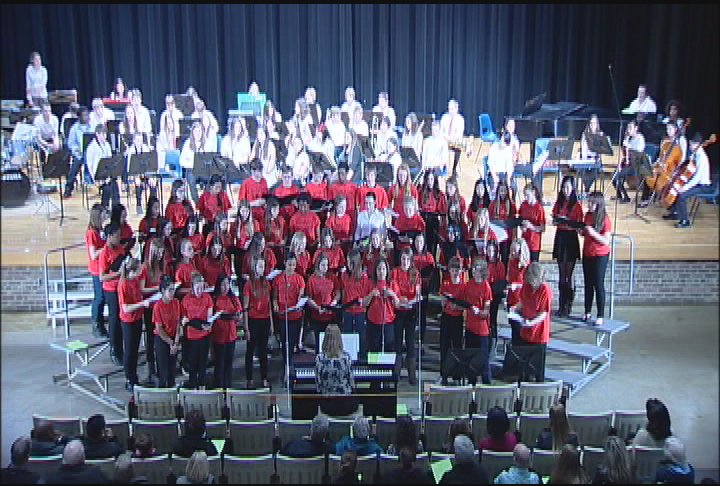 Olson Middle Honors Music Concert
