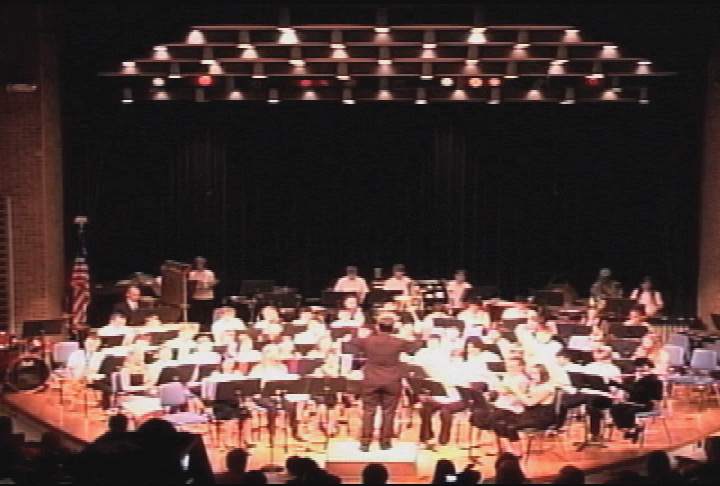Oak Grove Middle Spring Band Concert II  (White)