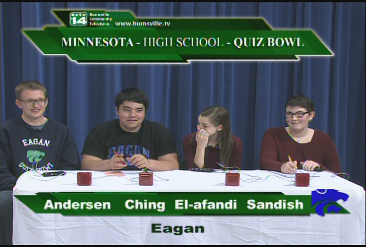 High School Quiz Bowl - Eagan vs. Chaska