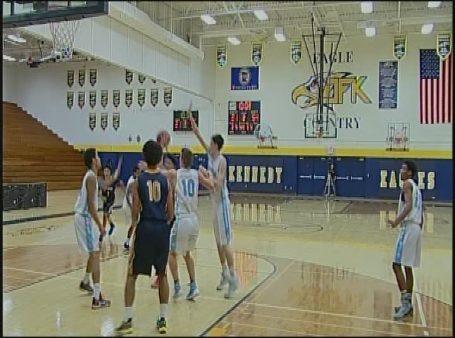 JV Boys' Basketball: Jefferson at Kennedy