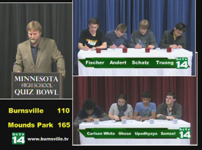 High School Quiz Bowl - Burnsville vs. Mounds Park