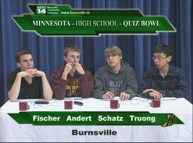 High School Quiz Bowl - Burnsville vs. Simley